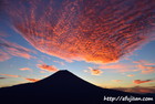 富士山写真｜朝焼け